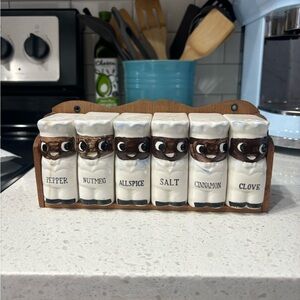 Vintage Japanese spice rack